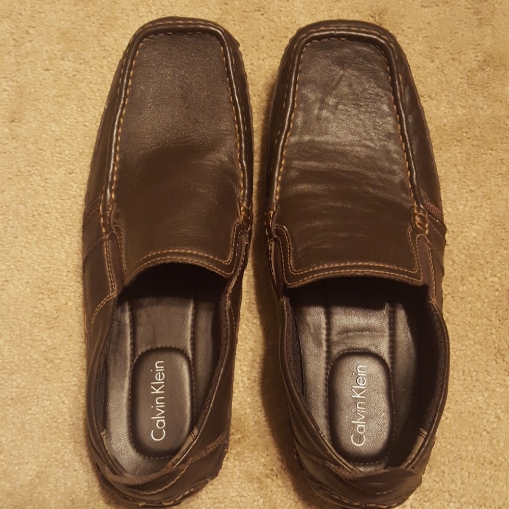 Calvin Klein Men's Brown Dress Shoes